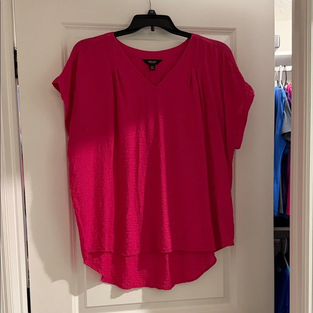 Simply Vera Vera Wang Pink, Yellow & Black 3-Piece Tunic Set - Picture 5 of 10